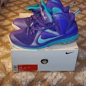 Lebron 9 Summit Lake Hornets size 13